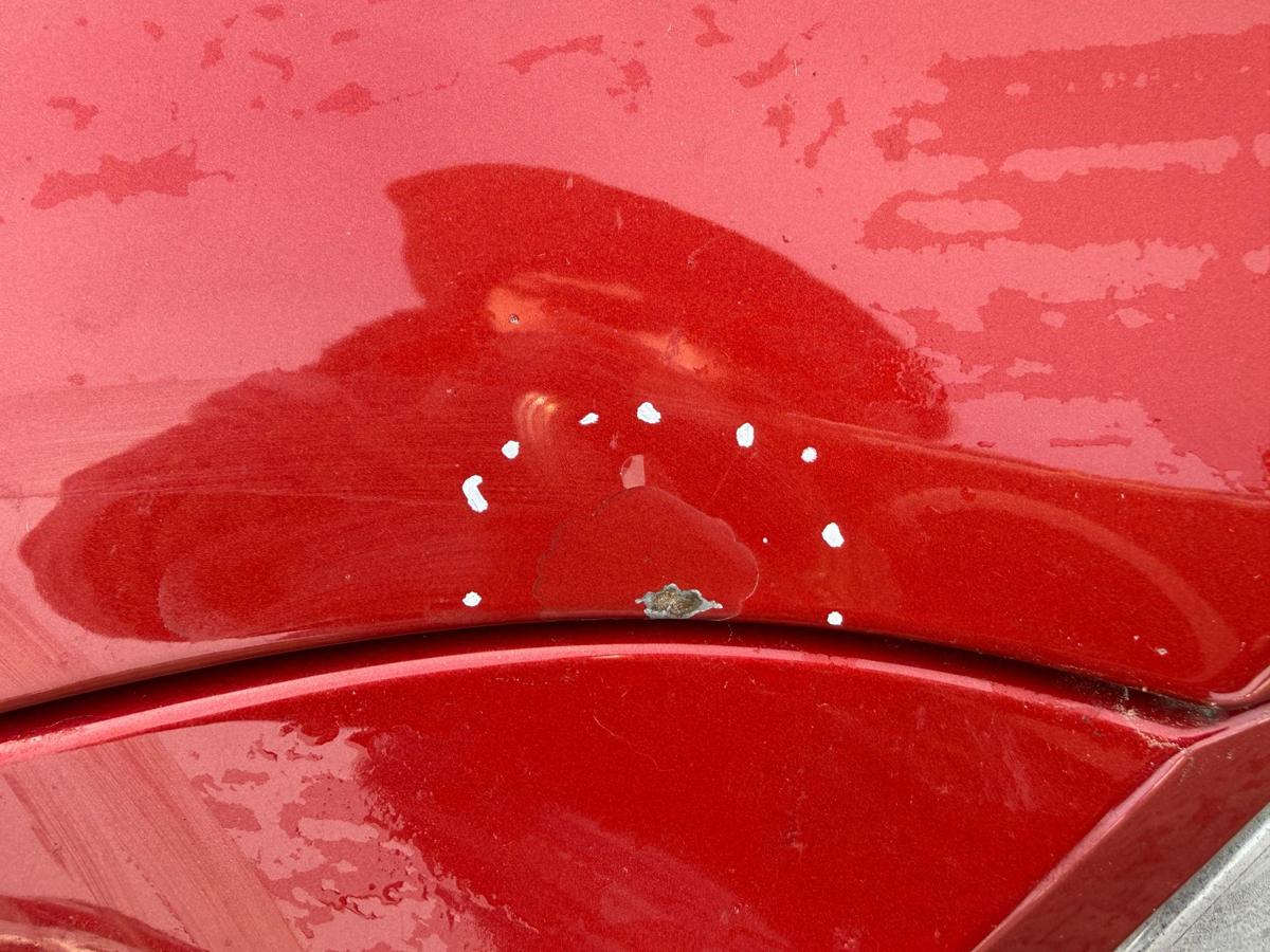 Seat Leon 1P original Motorhaube LS3X Rojo Rubi BJ06